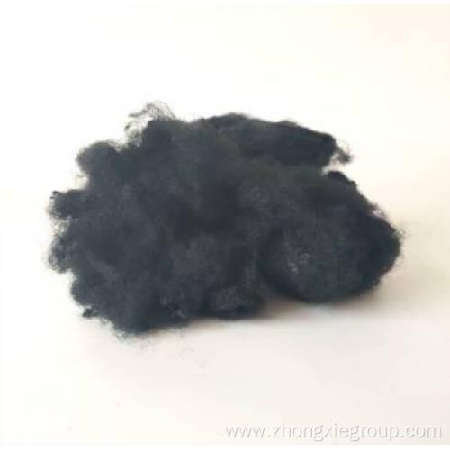 15D*64MM BLACK POLYESTER STAPLE FIBER